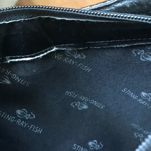 stingray purse handbag with shoulder strap - Picture 7 of 8